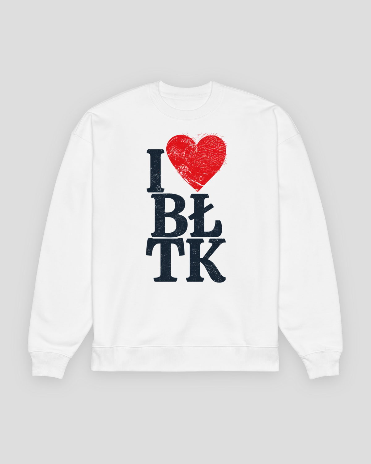 PORT Oversized Sweatshirt – I ❤︎ BŁTK