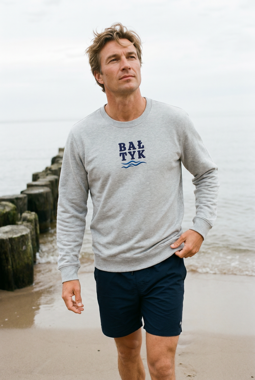 FALA Men Heritage Sweatshirt – Wet Stone