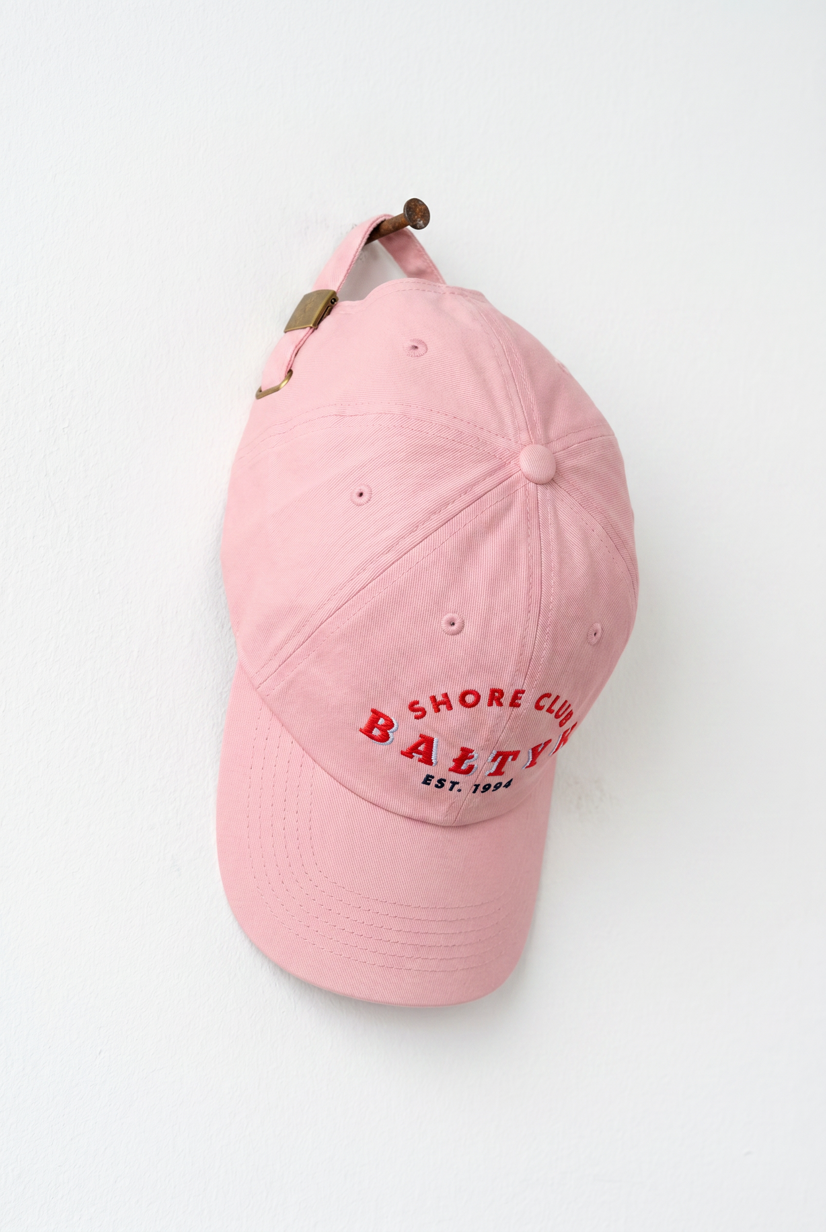 SŁOŃCE Heritage Baseball Cap Shell Pink