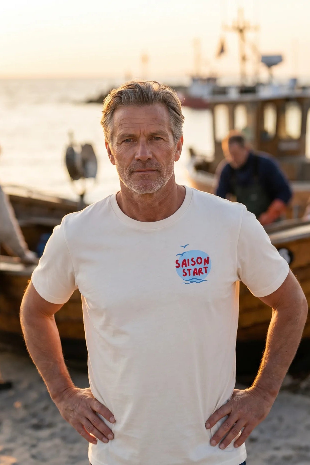 NIC Sea Salt White T-Shirt – Saison Start