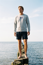 FALA Men Heritage Sweatshirt – Wet Stone