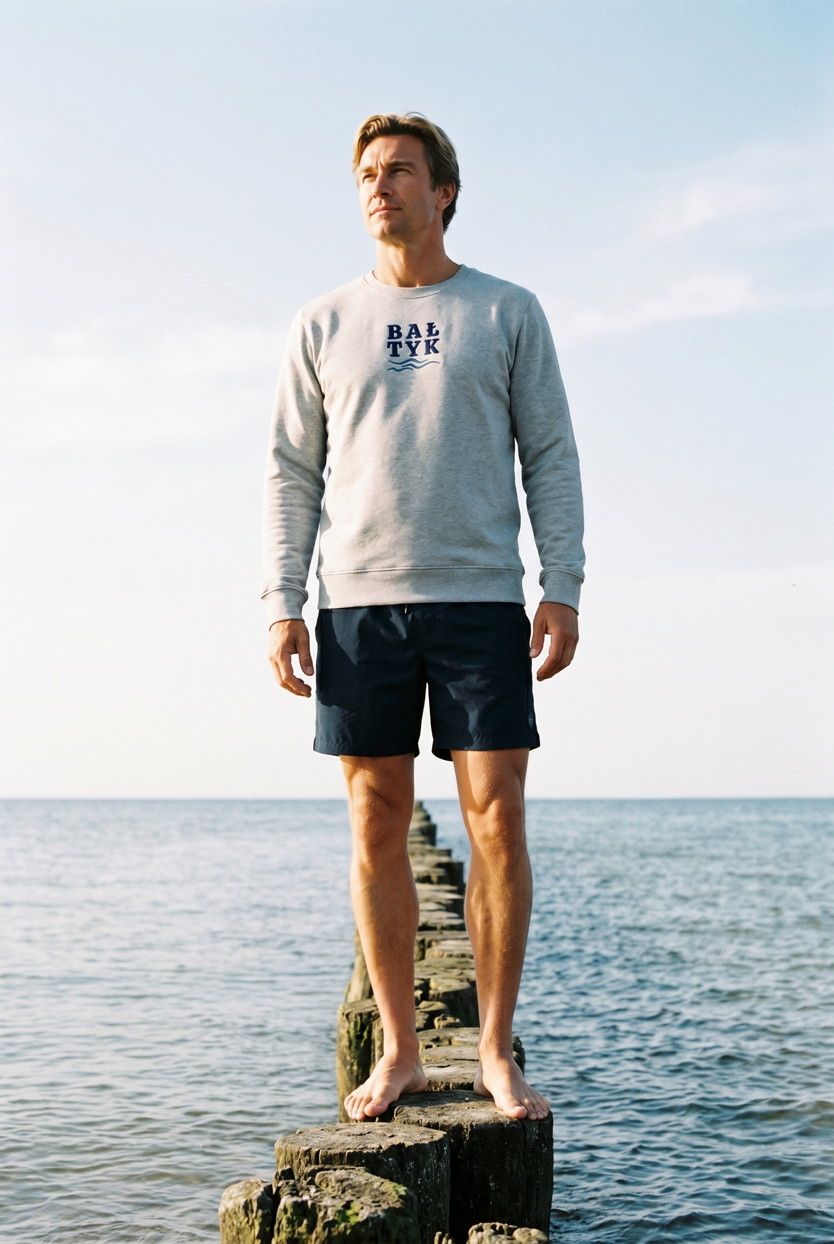 FALA Men Heritage Sweatshirt – Wet Stone