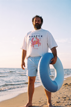 HALO Shore Club T-Shirt – Pink Crab