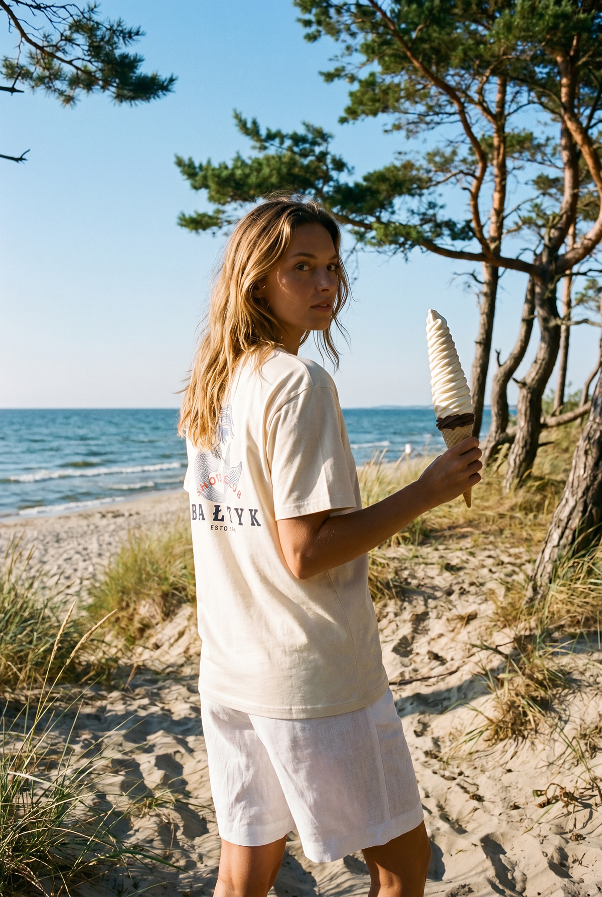 Bałtyk T-Shirt für Damen an der Ostsee