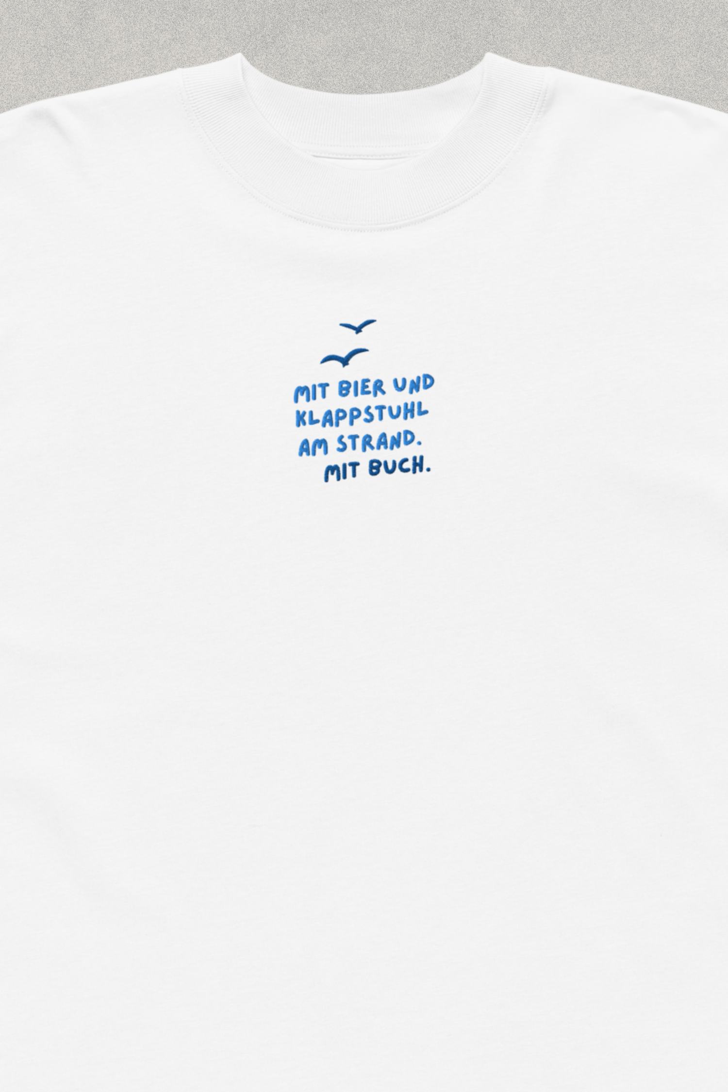 HALO Statement T-Shirt – Klappstuhl White Pearl
