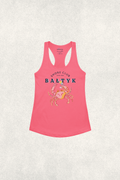 MOŻE Shore Club Tank – Pink Crab