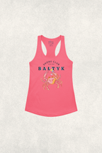 MOŻE Shore Club Tank – Pink Crab