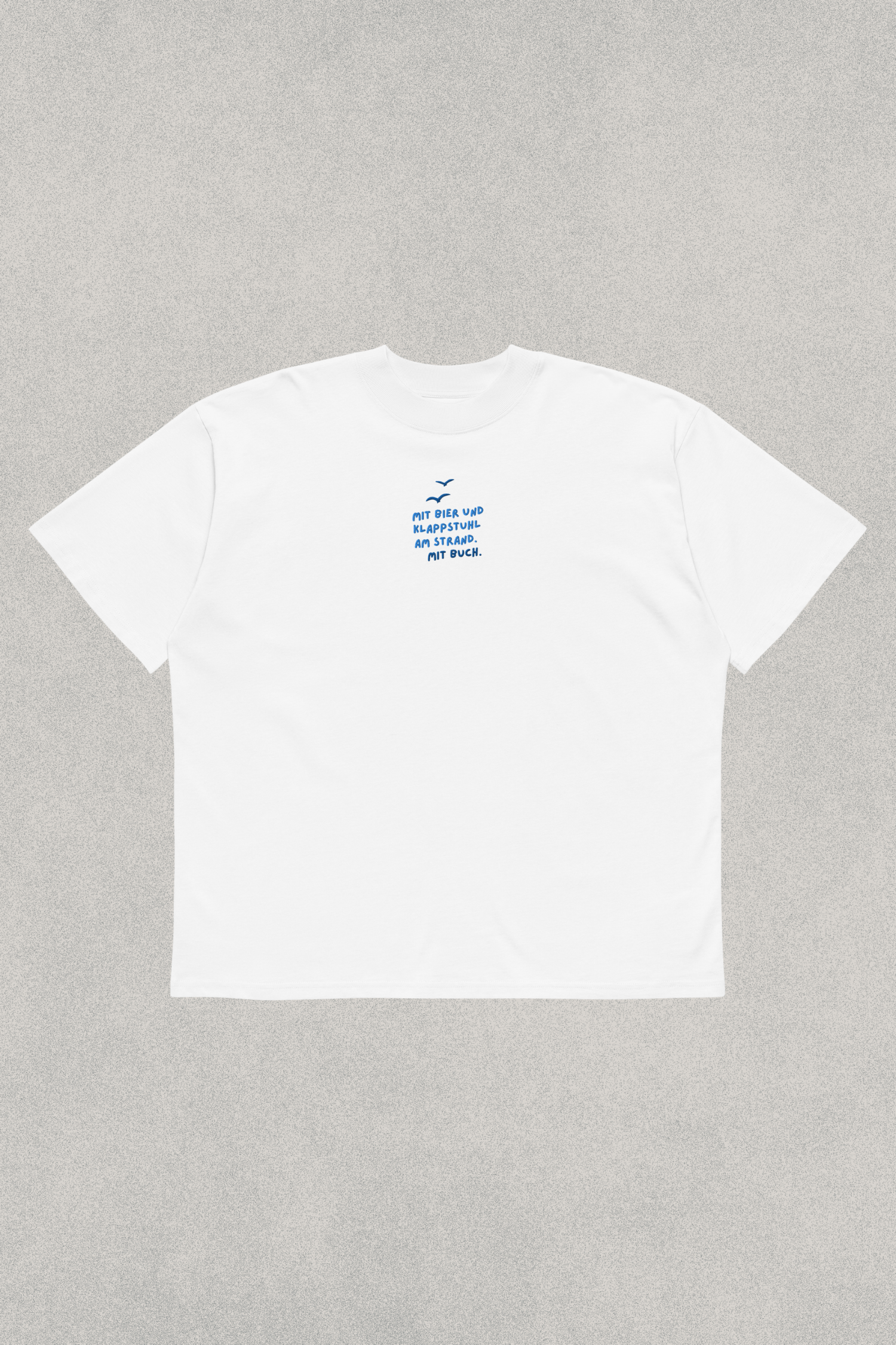 HALO Statement T-Shirt – Klappstuhl White Pearl