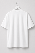 HALO Statement T-Shirt Klappstuhl White Pearl Rückseite