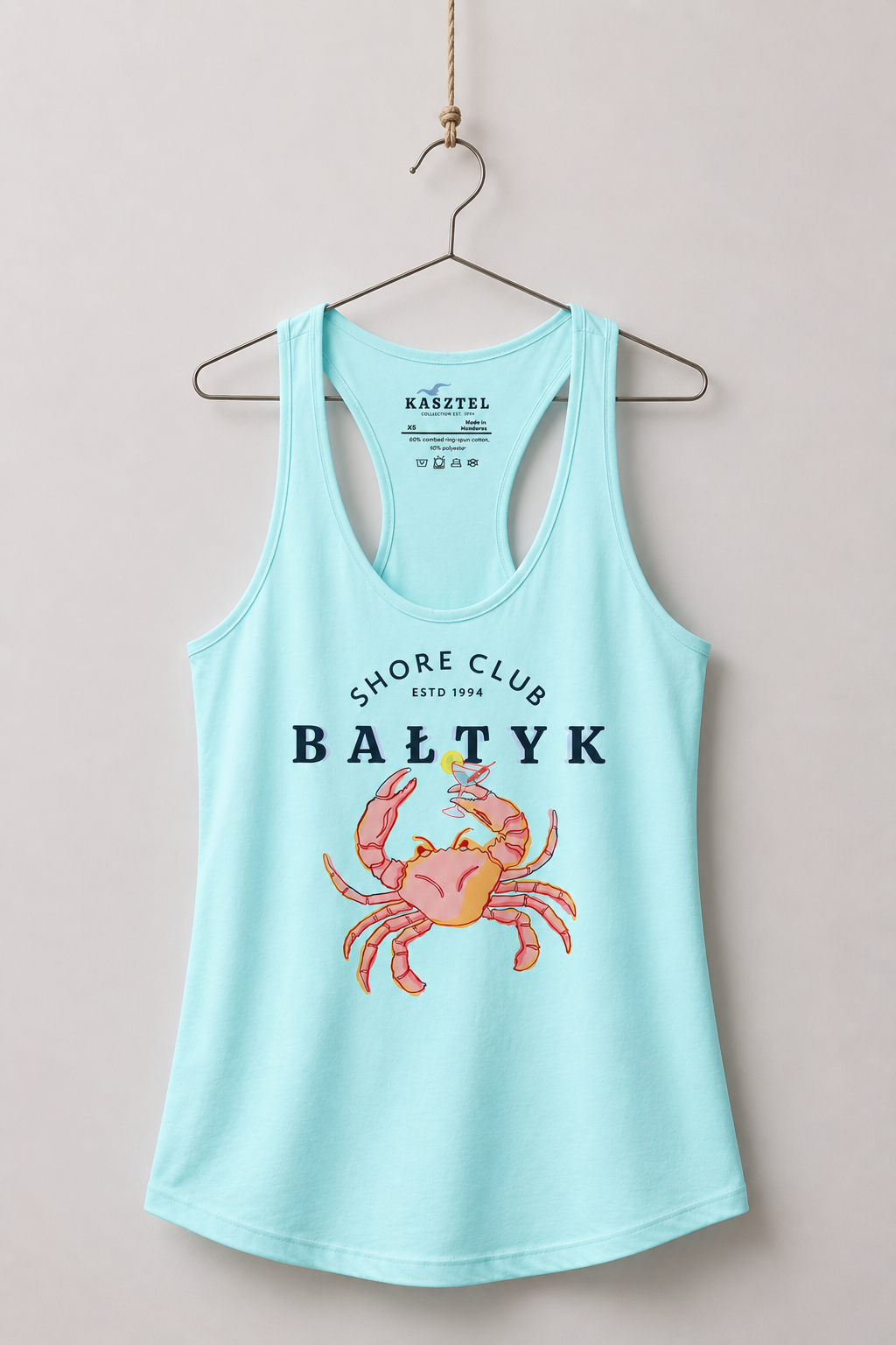 Shore Club Tank – Drift Mint Frontansicht