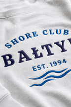baltyk sweatshirt salt stone embroidery detail