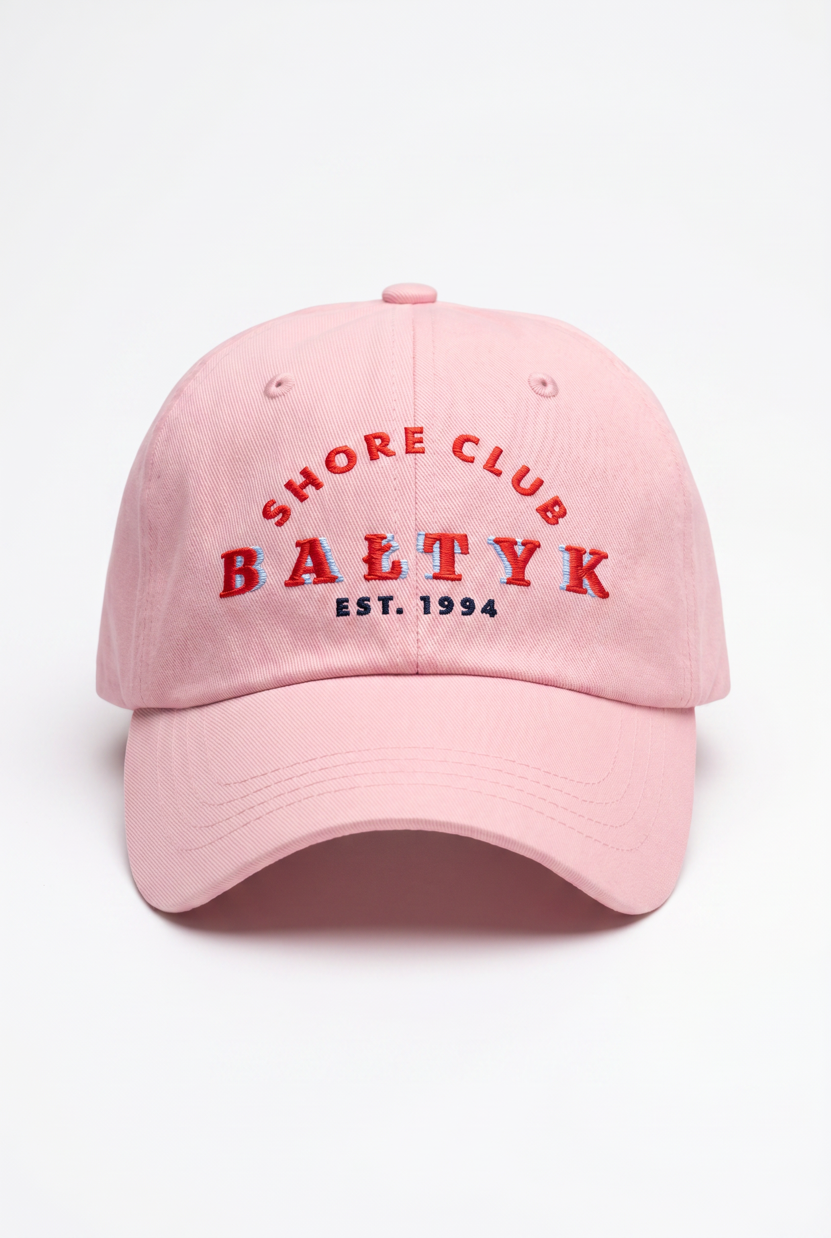 SŁOŃCE Heritage Baseball Cap Shell Pink