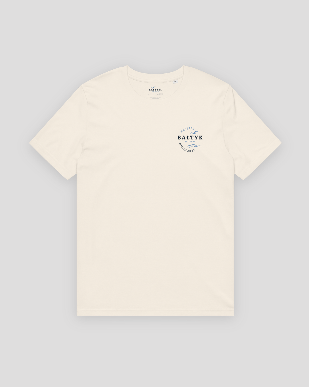 Bałtyk Meerjungfrau T-Shirt mit Print – Sea Salt White