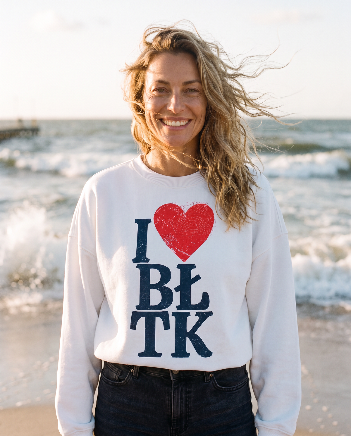 PORT Oversized Sweatshirt – I ❤︎ BŁTK