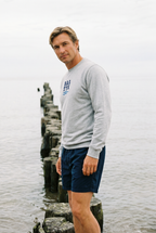FALA Men Heritage Sweatshirt – Wet Stone