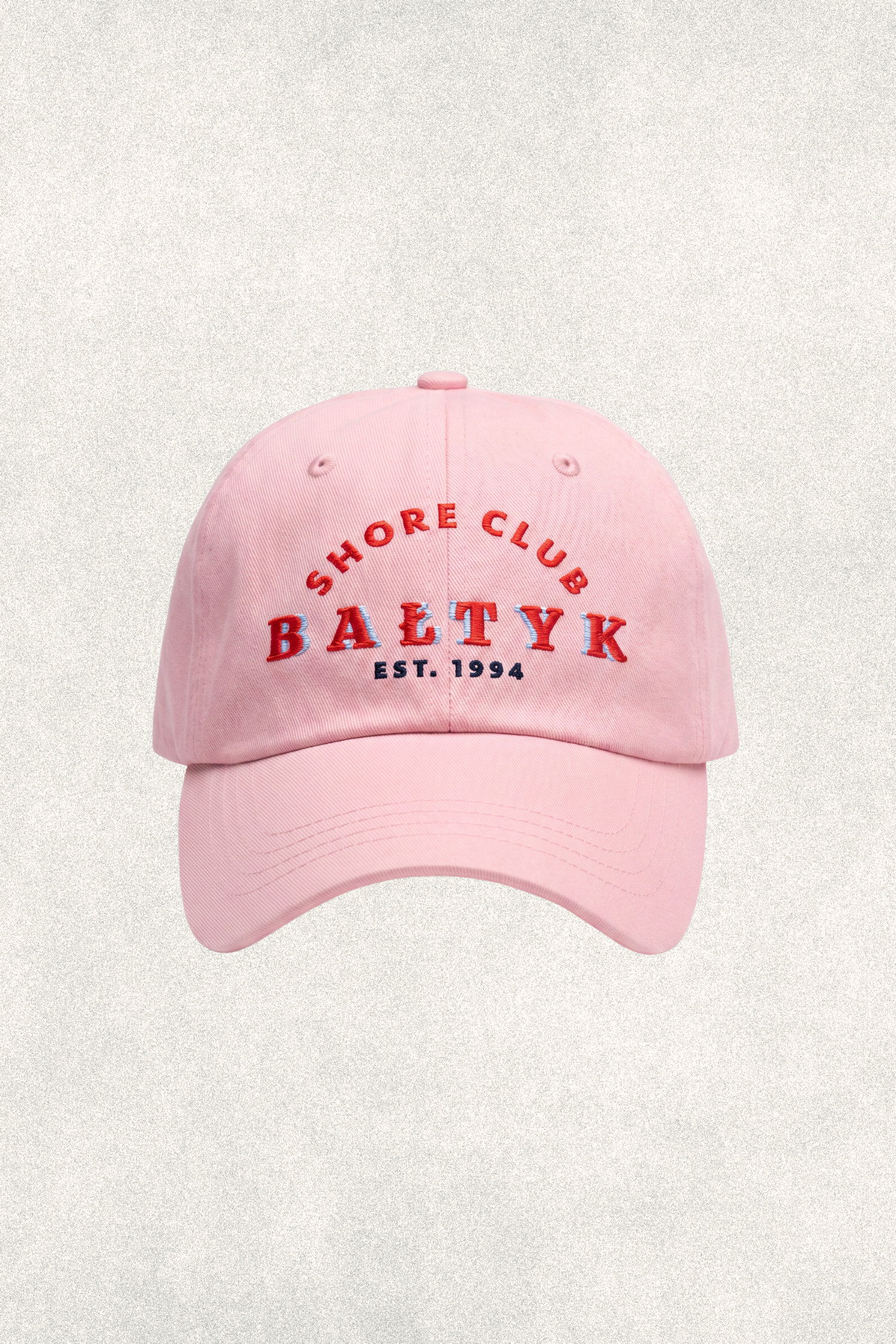 SŁOŃCE Heritage Baseball Cap Shell Pink