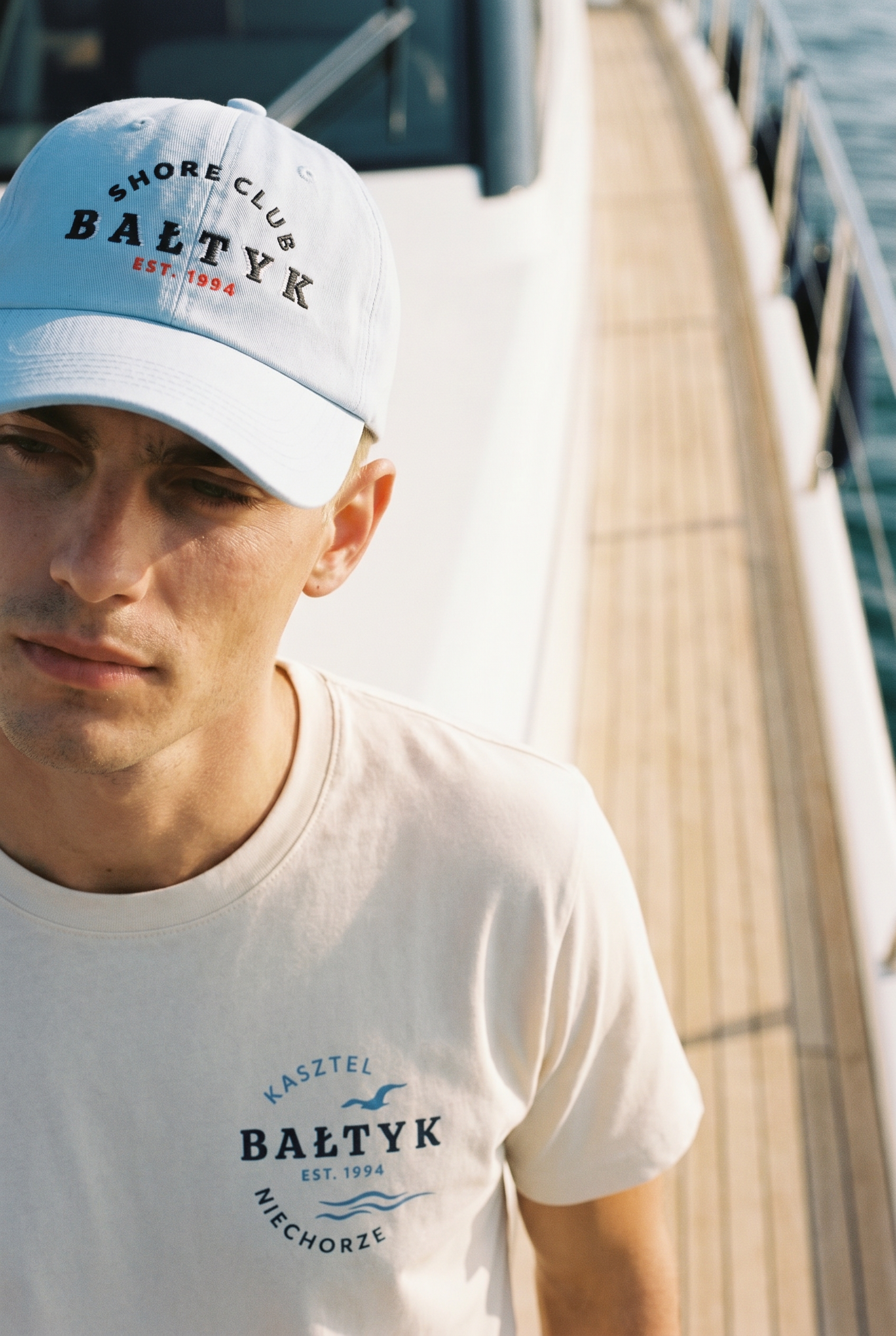 SŁOŃCE Heritage Baseball Cap Kasztel Blue